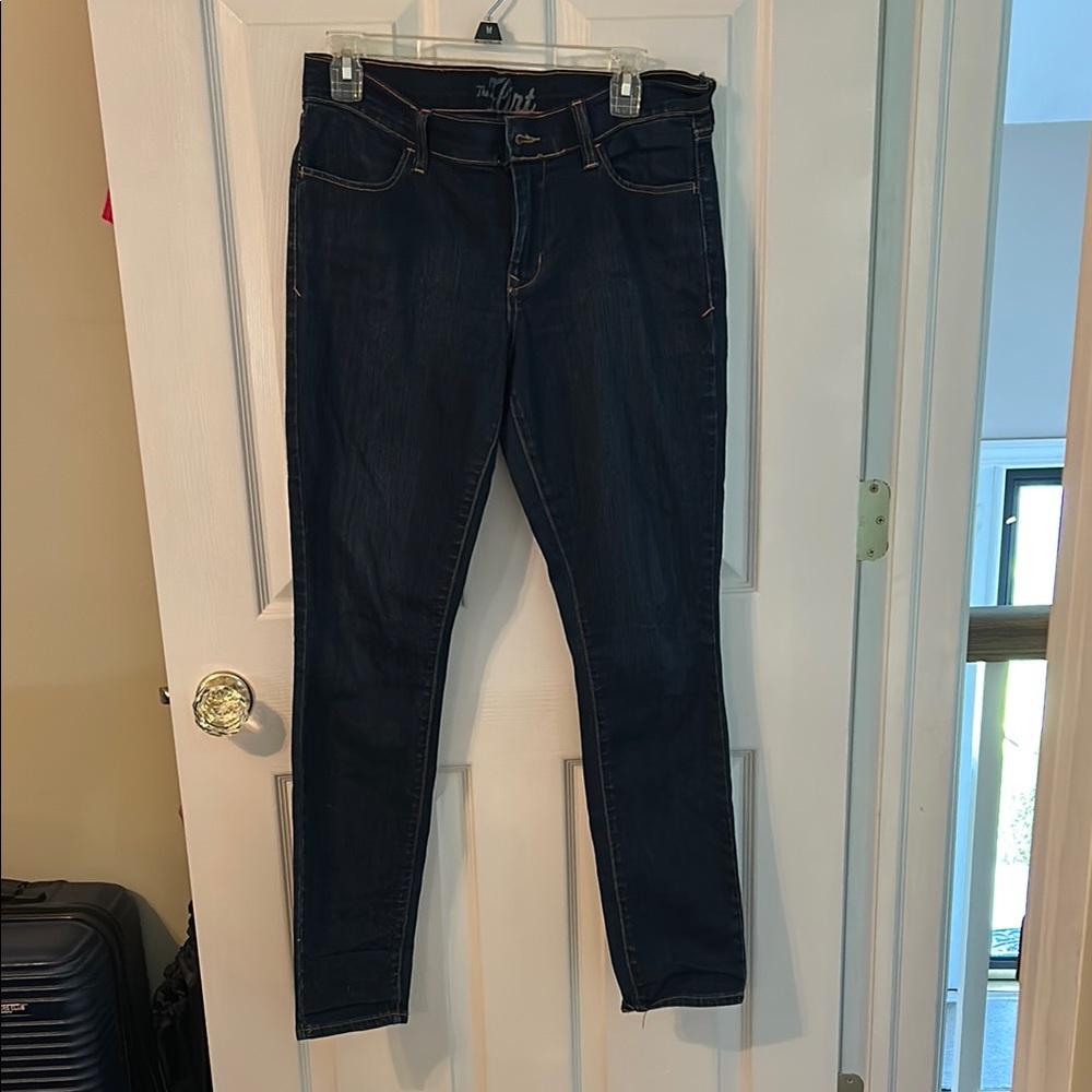 Old Navy Blue Skinny Jeans Sleek Fit